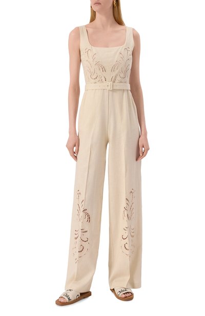 Комбинезон изо льна и вискозы TWINSET, арт. 251TP2163, фото 3