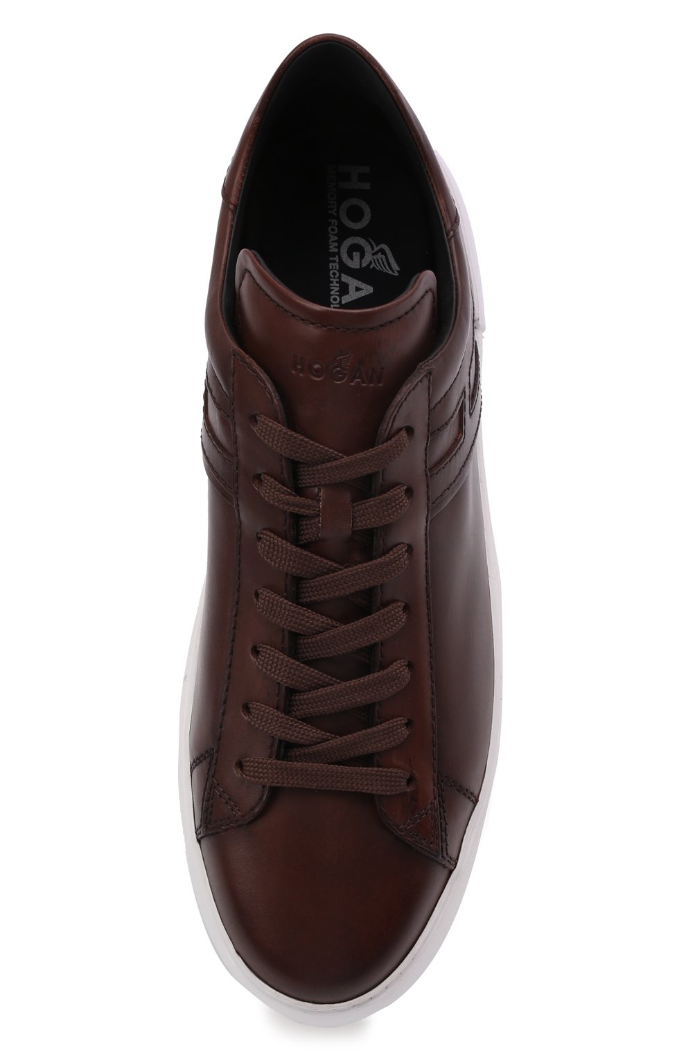 Кожаные кеды HOGAN, арт. HXM5260CW00QTU, фото 6