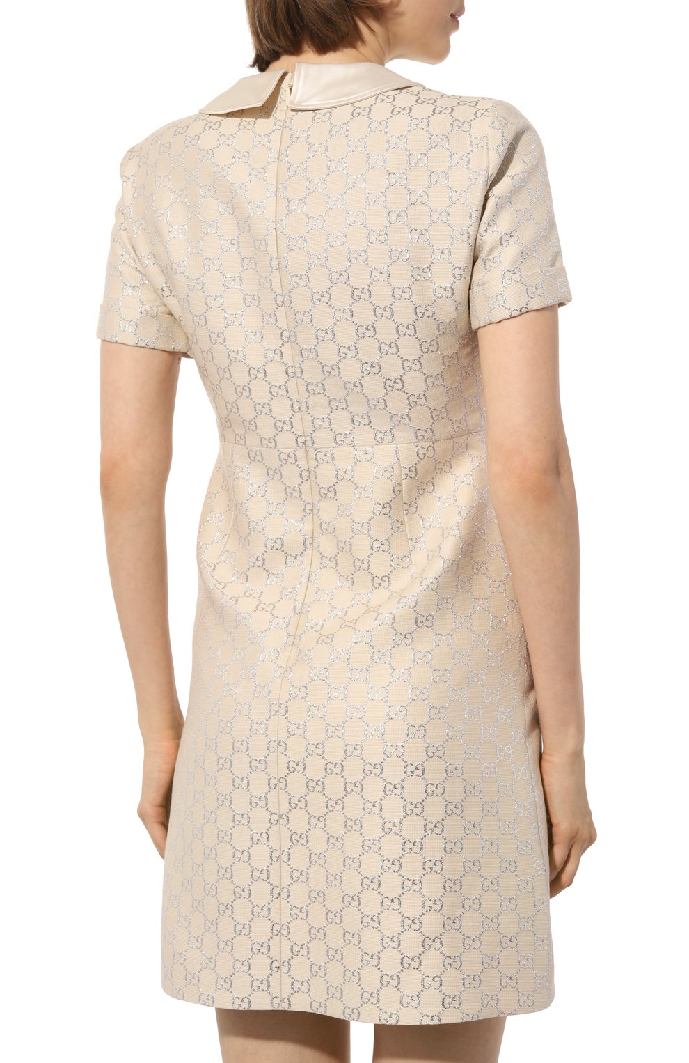 Плать е из шерсти и шелка GUCCI, арт. 628947 ZAE07, фото 4