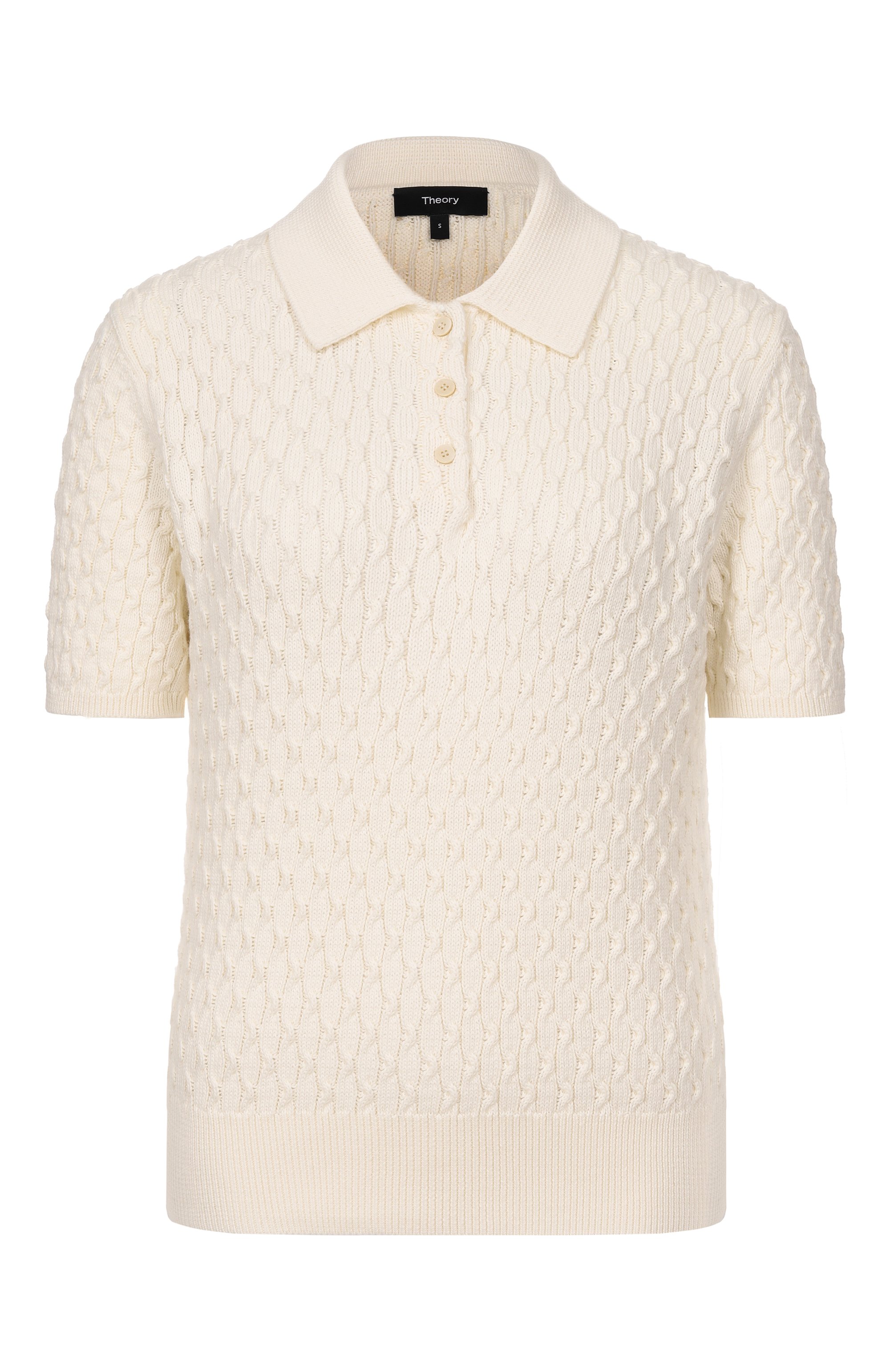 Хлопковое поло THEORY, арт. Q0214716, фото 1