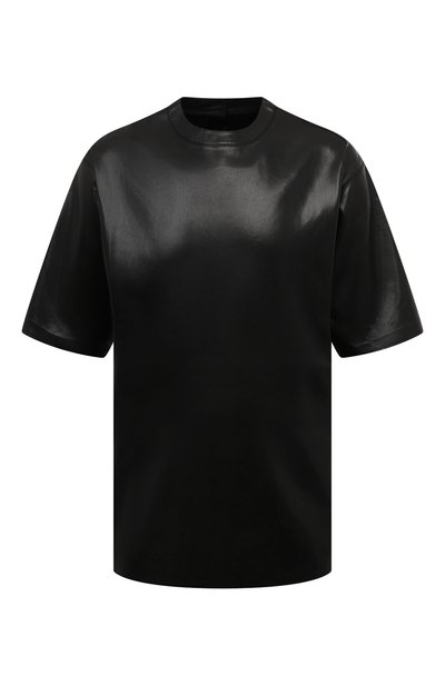 М�ужская футболка из экокожи NANUSHKA, арт. NM24PFSH02199