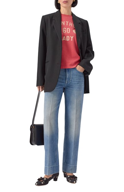 Женские текстильные туфли bowow 45 VALENTINO, арт. 6W0S0LB5/PEP