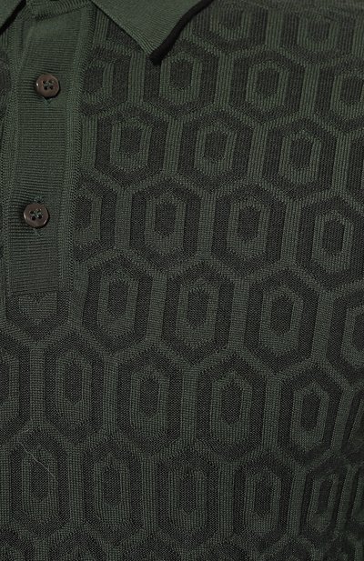 Поло из шерсти и шелка STEFANO RICCI, арт. KE06004AP1/E23405/ALG, фото 5