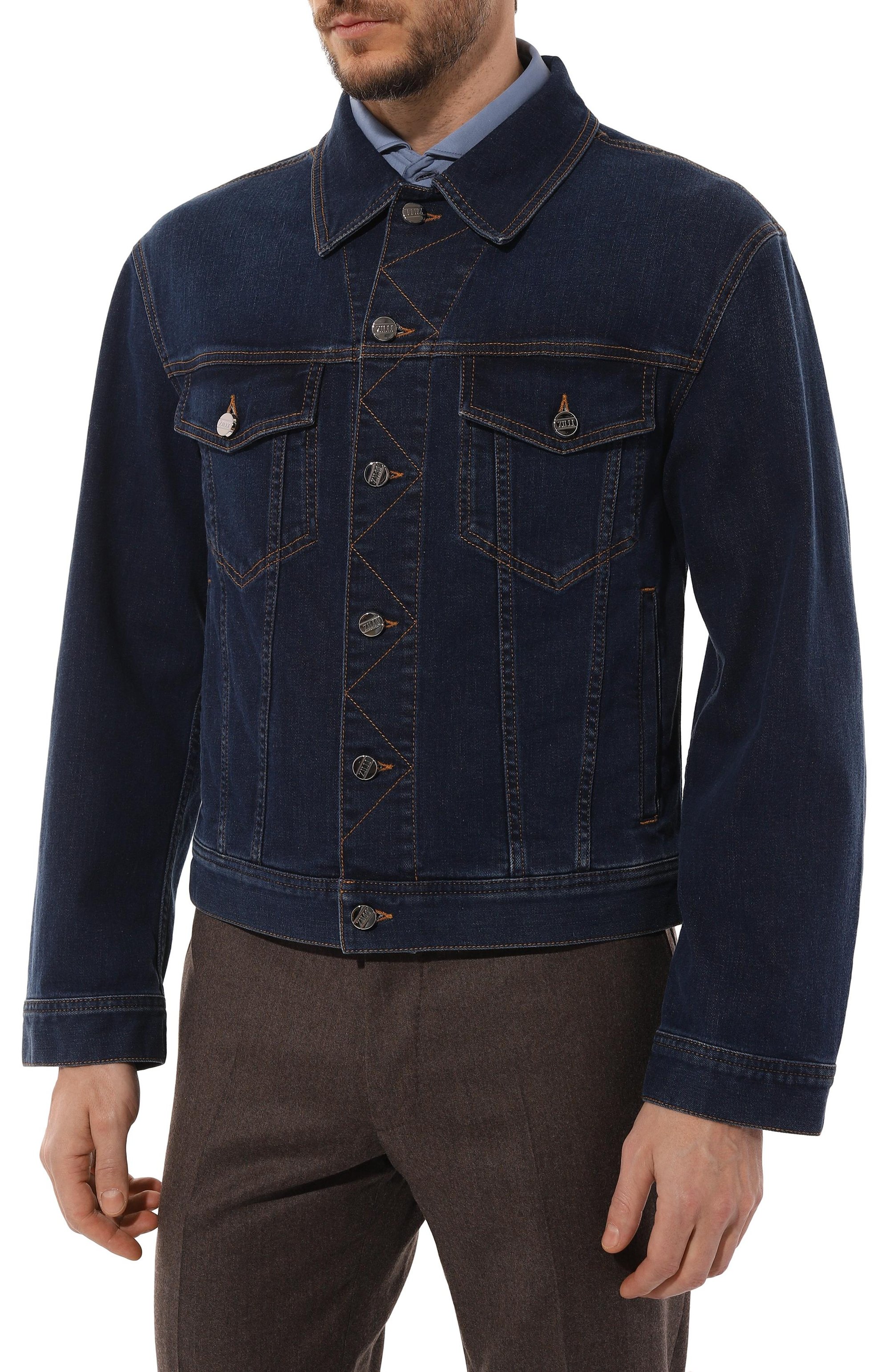 Джинсовая куртка ZILLI, арт. JPKB01M010360001C/66, фото 3