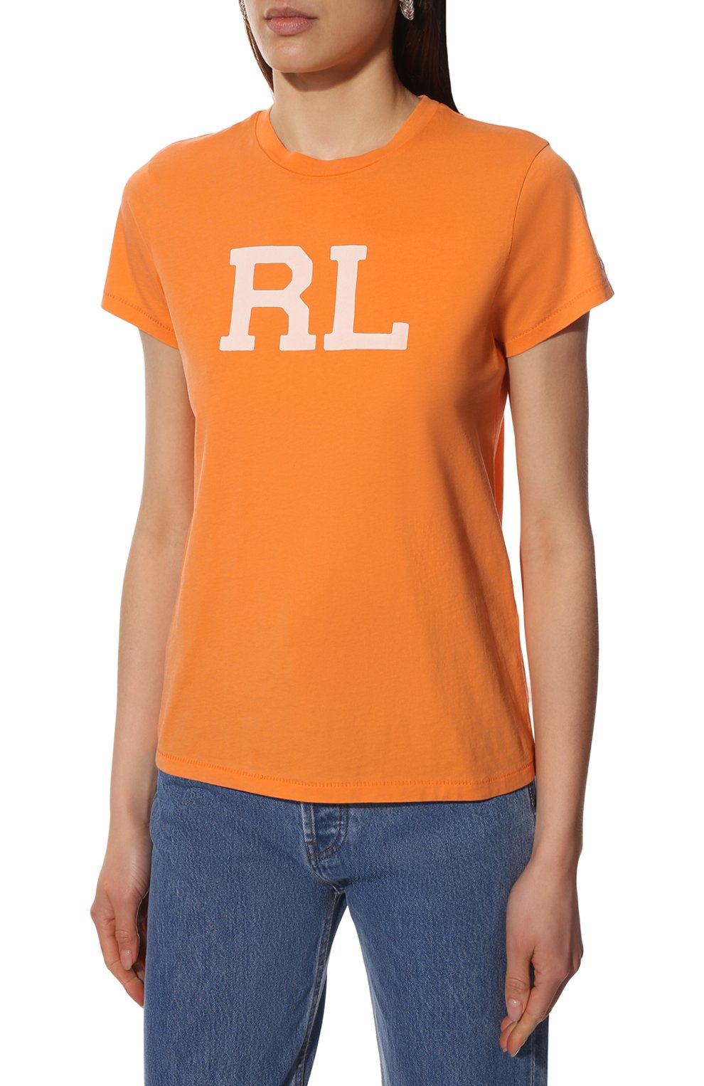Хлопковая футболка POLO RALPH LAUREN, арт. 211847076, фото 3