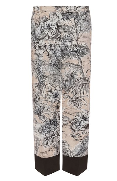 Женские хлопковые брюки MARINA RINALDI, арт. HIBERIS