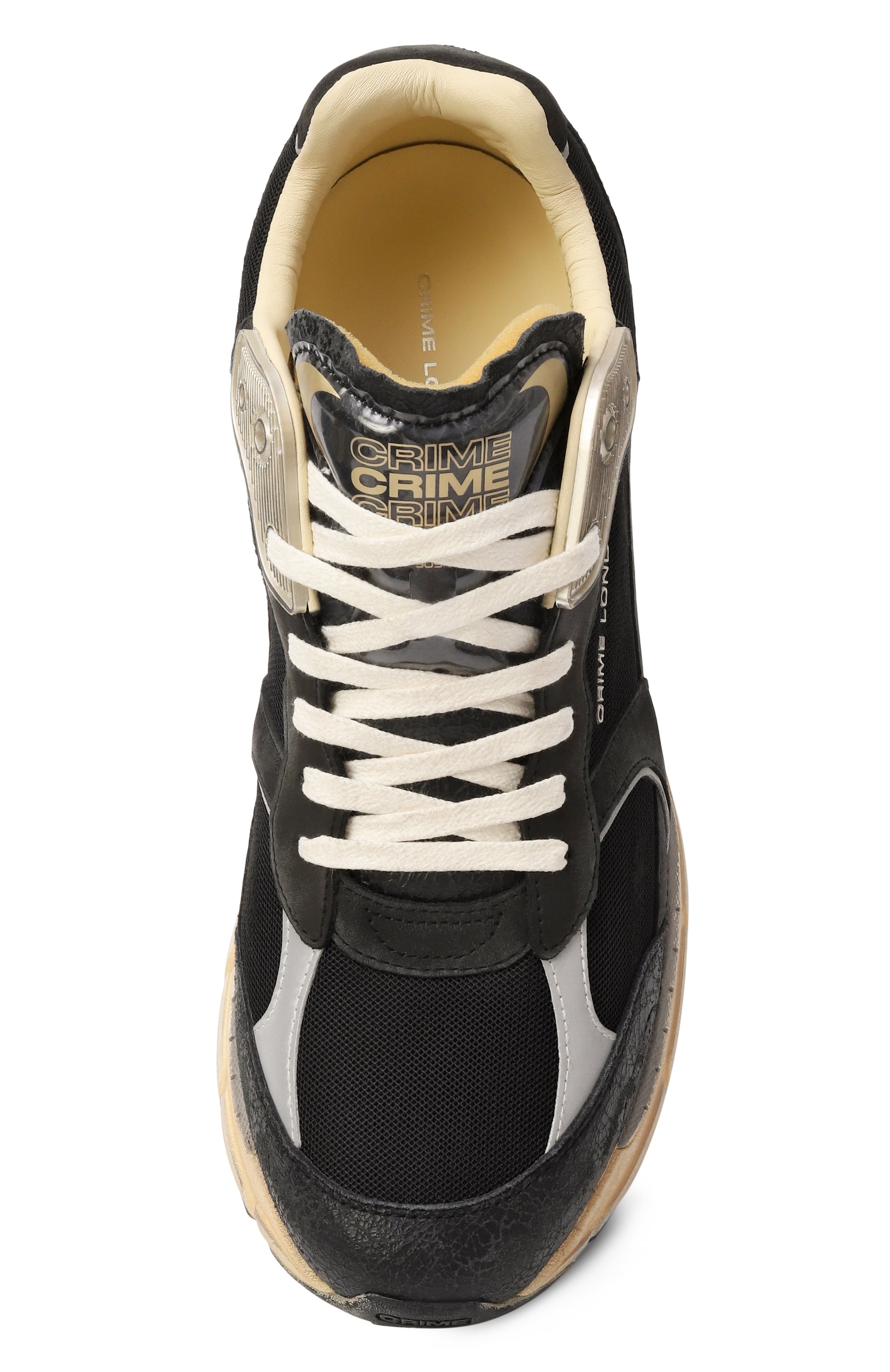 Комбинированные кроссовки fugitive CRIME LONDON, арт. 14302PP7, фото 6