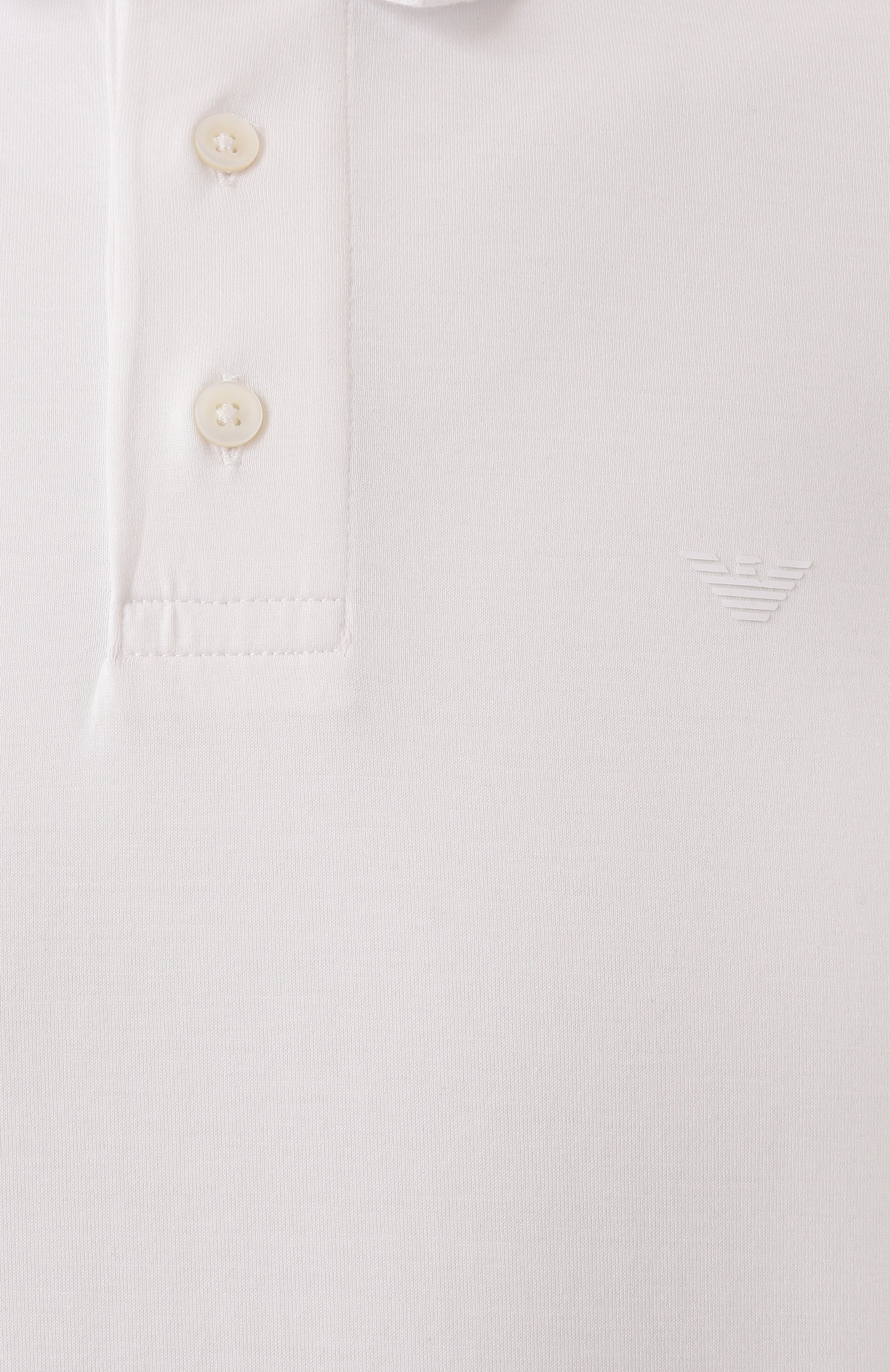 Поло из лиоцелла и хлопка EMPORIO ARMANI, арт. 8N1F98/1JUVZ, фото 6