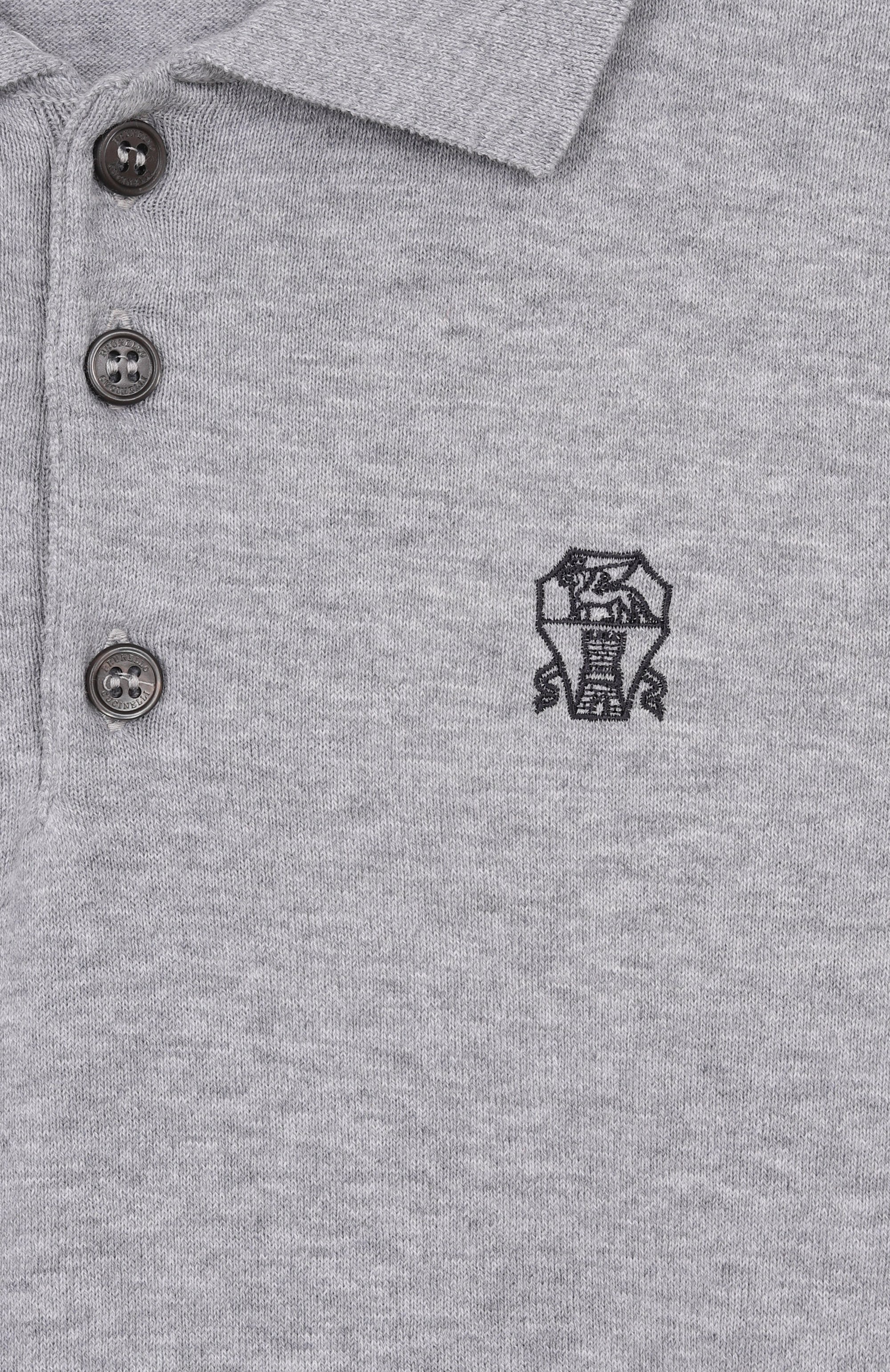 Хлопковое поло BRUNELLO CUCINELLI, арт. B29M81605C, фото 3