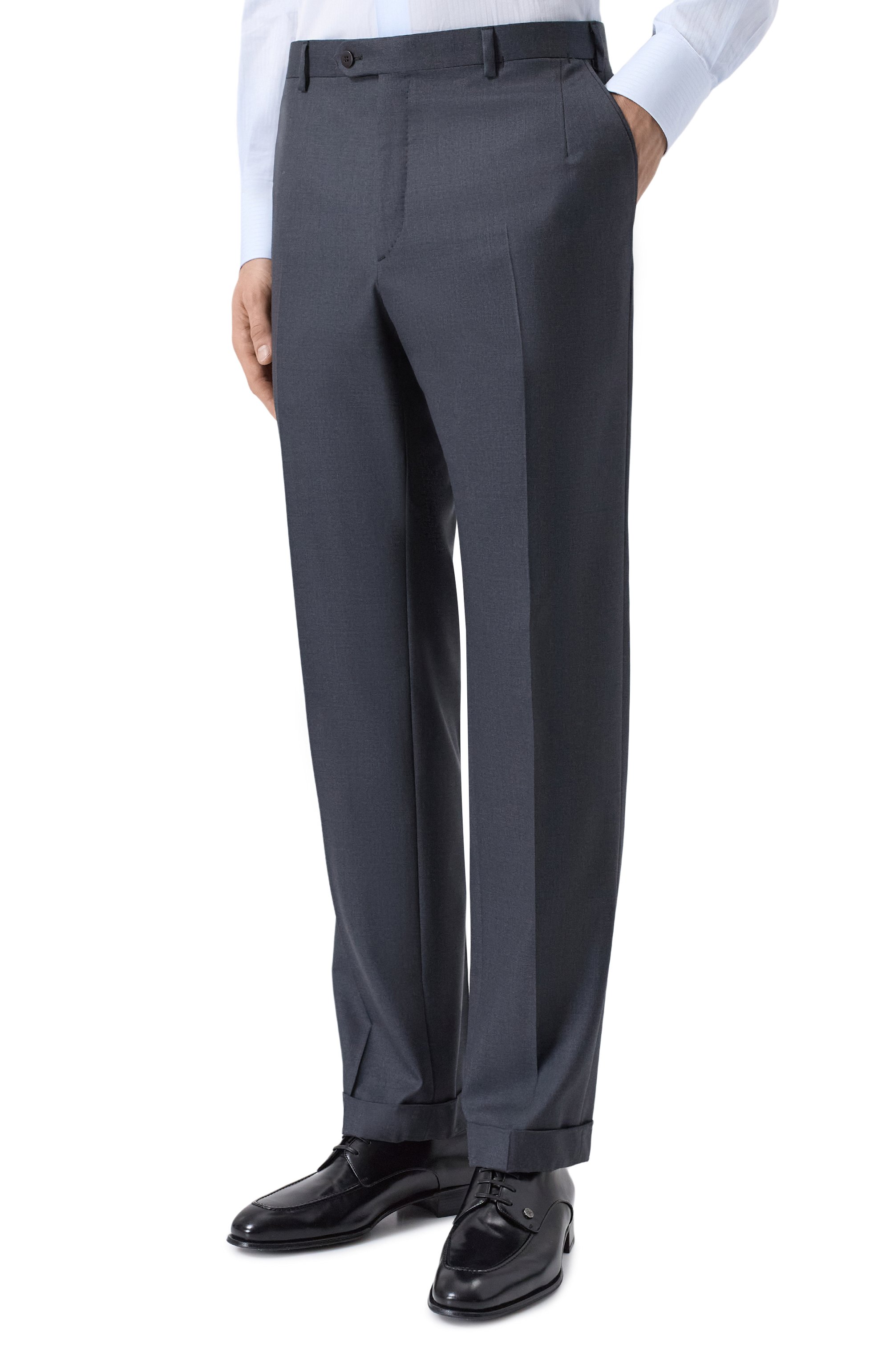 Шерстяной костюм BRIONI серого цвета по цене 754500 руб., арт. RA000L/P5AMI, фото 4 Шерстяной костюм BRIONI, арт. RA000L/P5AMI, фото 4