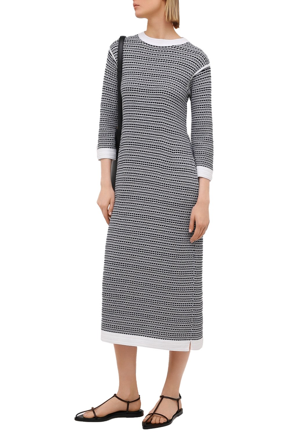 Платье из шелка и хлопка LORO PIANA, арт. FAL5240, фото 2