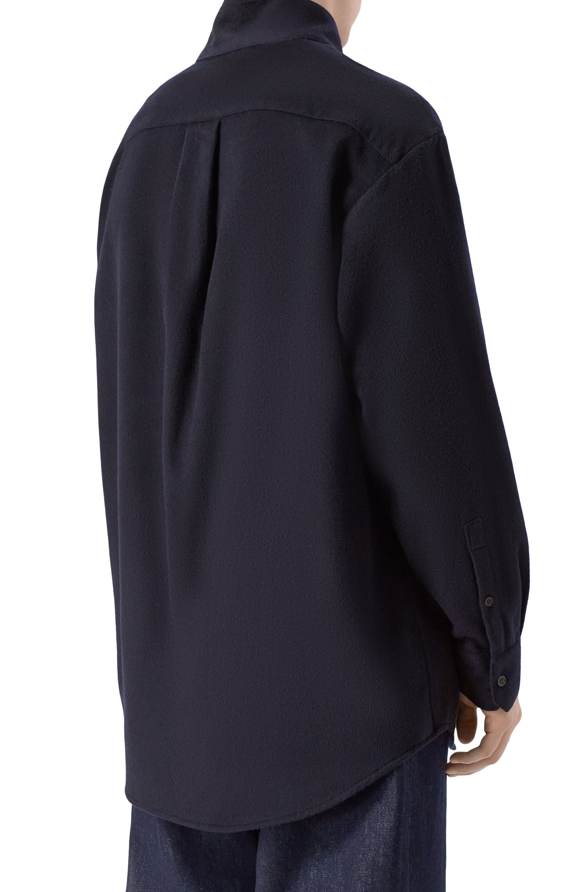 Рубашка из шерсти и кашемира EMPORIO ARMANI, арт. EM004176/AF17835, фото 4