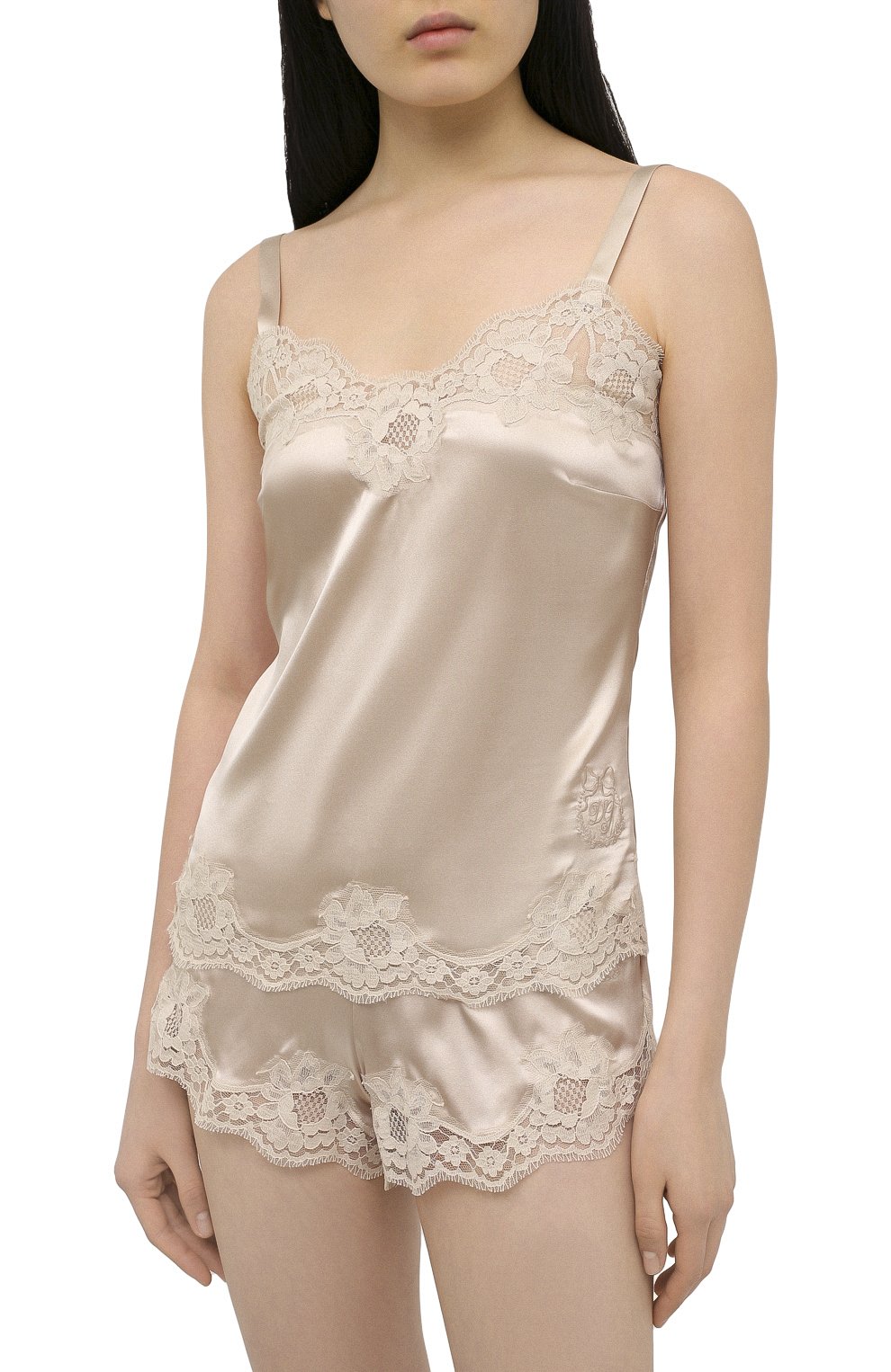 Шорты из шелка и хлопка DOLCE & GABBANA, арт. 03B35T/FUAD8, фото 3