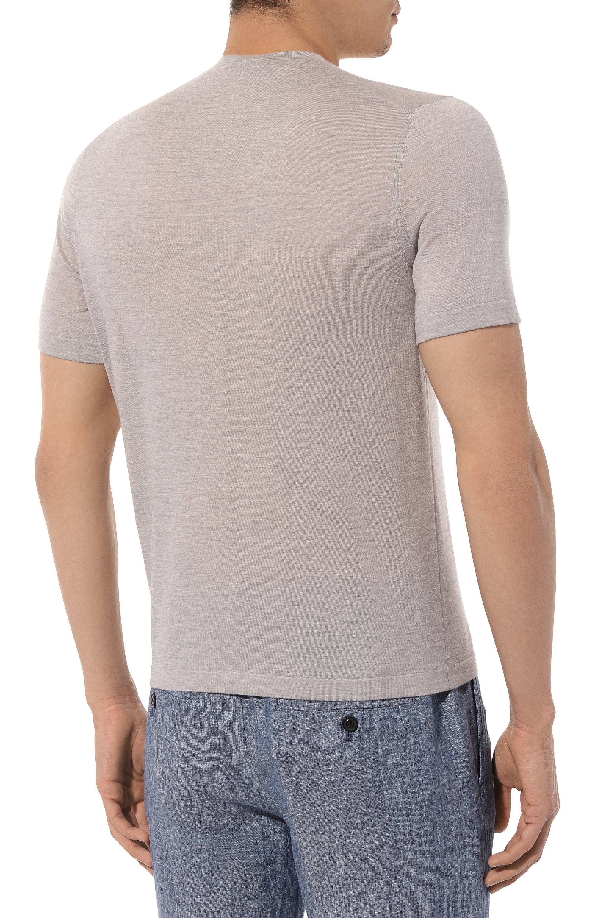 Кашемировая футболка STEFANO RICCI, арт. W515000G10/W24101, фото 4