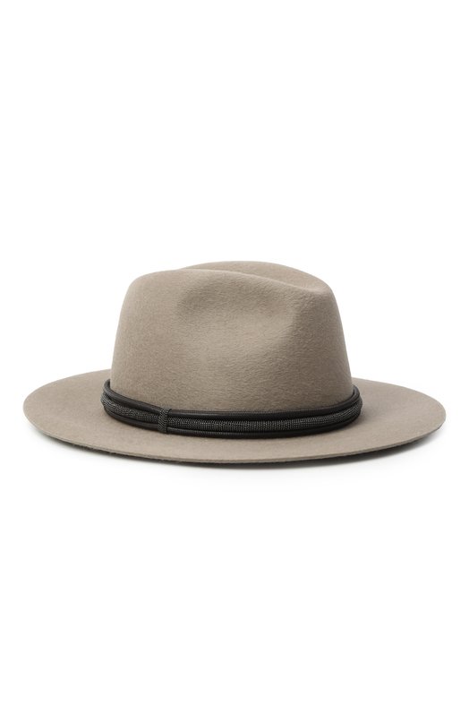 Фетровая шляпа Brunello Cucinelli MCAP90032 Бежевый MCAP90032