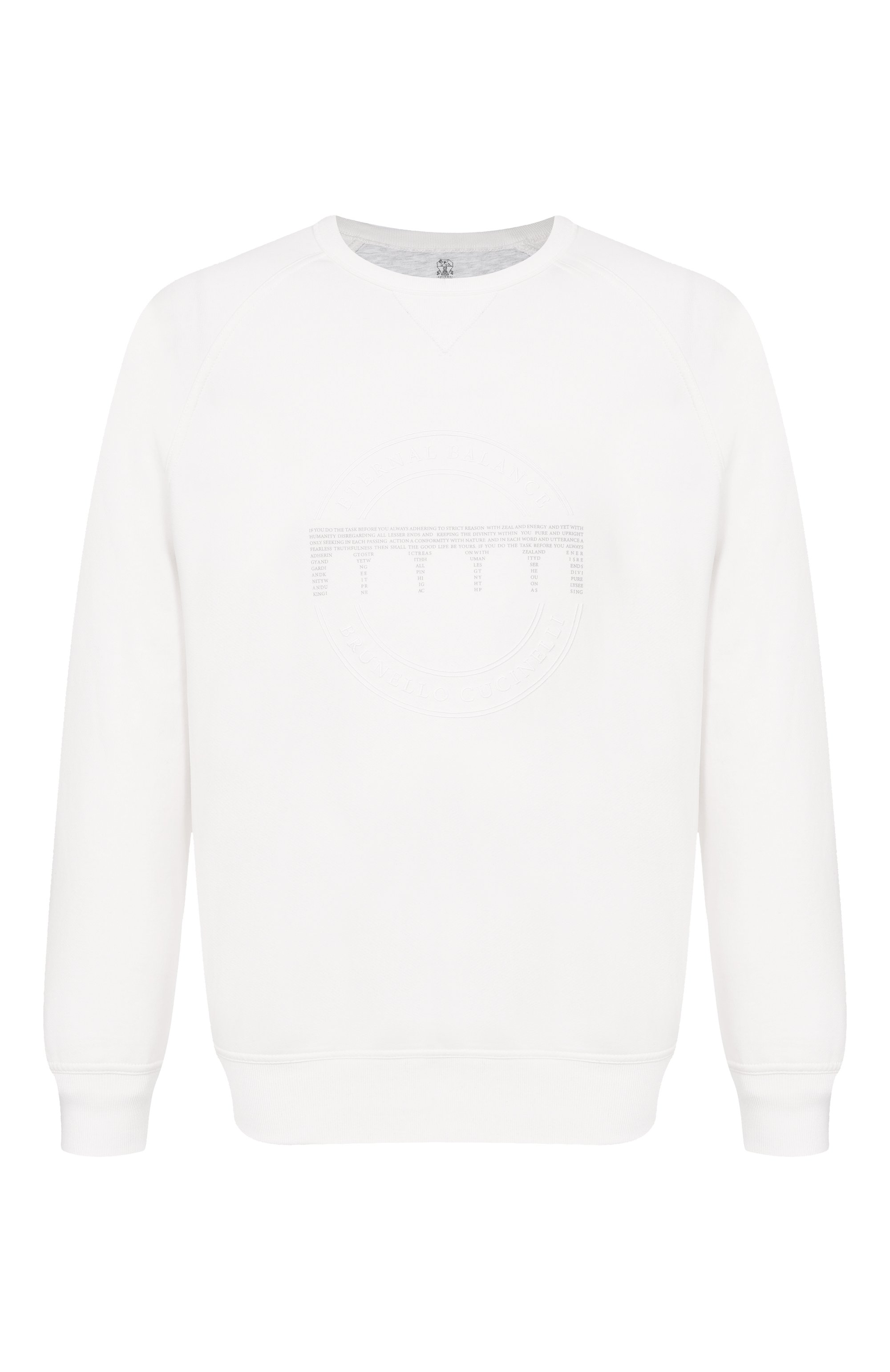 Хлопковый свитшот BRUNELLO CUCINELLI, арт. MM8369017G, фото 1