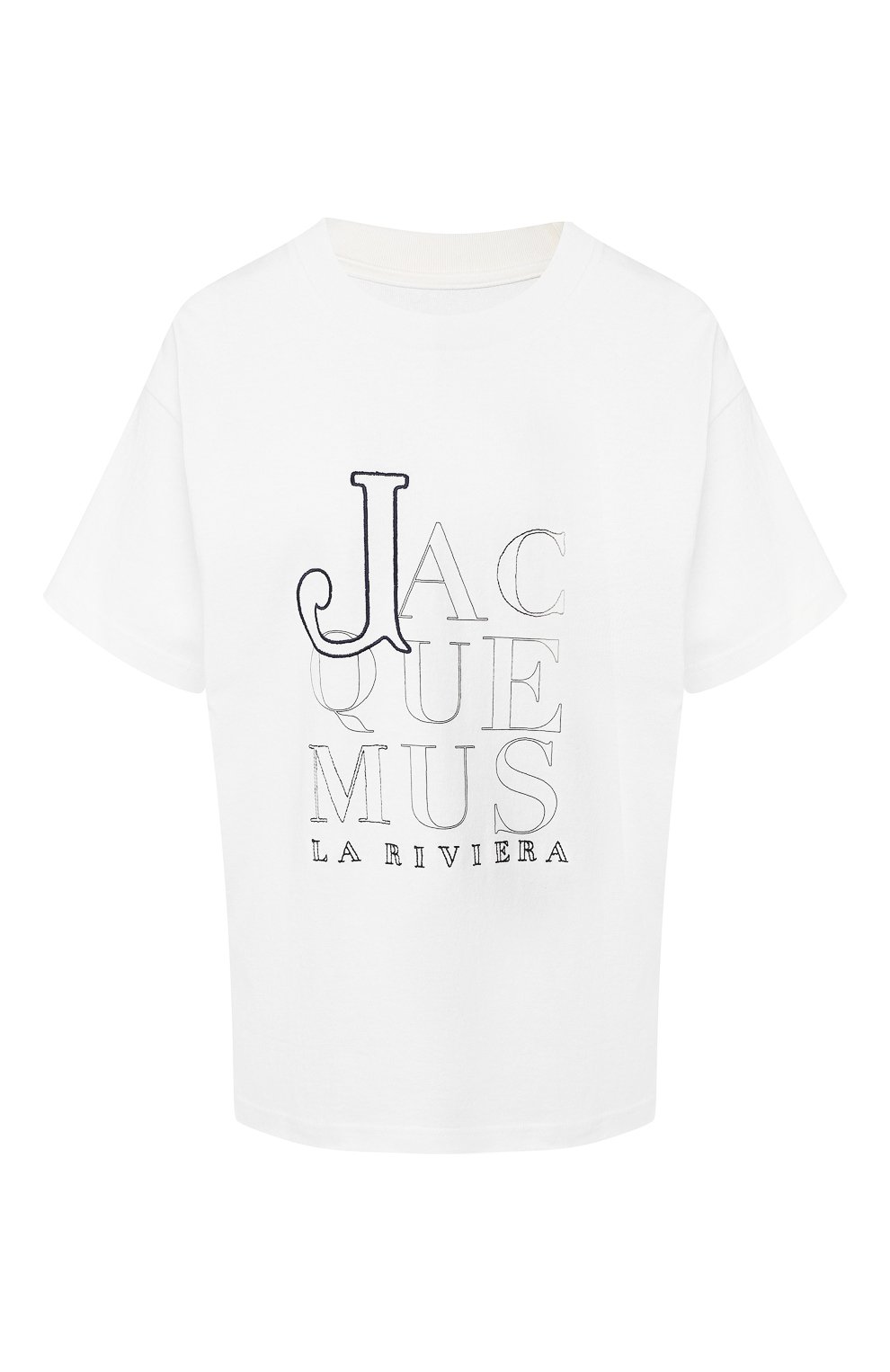 Хлопковая футболка JACQUEMUS, арт. 192TS02/48100, фото 1