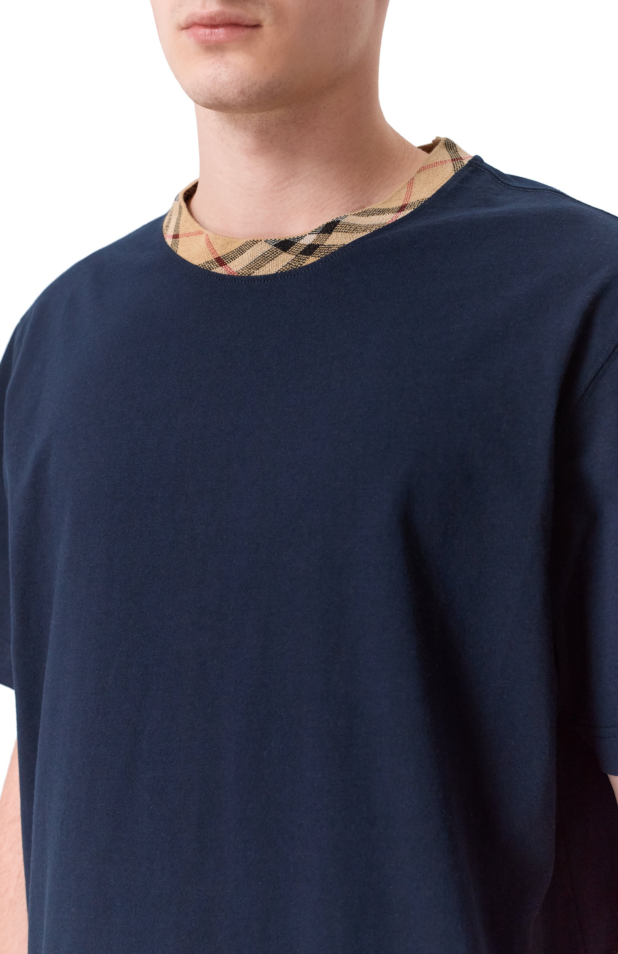 Хлопковая футболка BURBERRY, арт. 8118959, фото 5