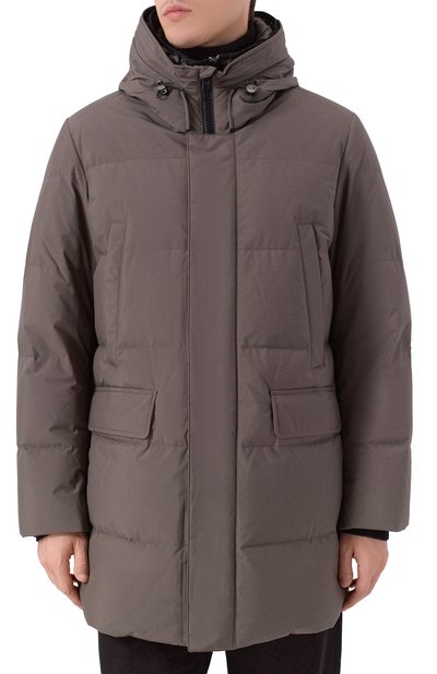 Пуховик MONTECORE коричневого цвета по цене 133500 руб., арт. F09MUCX501/161, фото 3 Пуховик MONTECORE, арт. F09MUCX501/161, фото 3