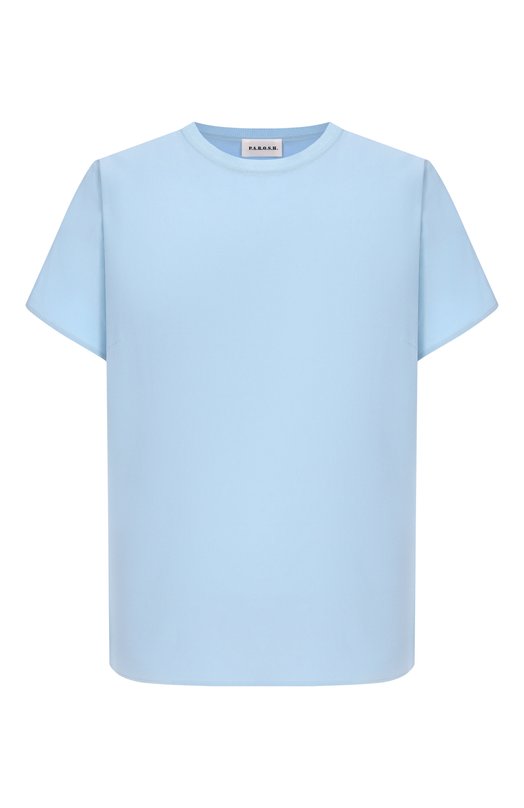 Шелковый топ P.A.R.O.S.H. D311633/SWEET26 Голубой D311633/SWEET26