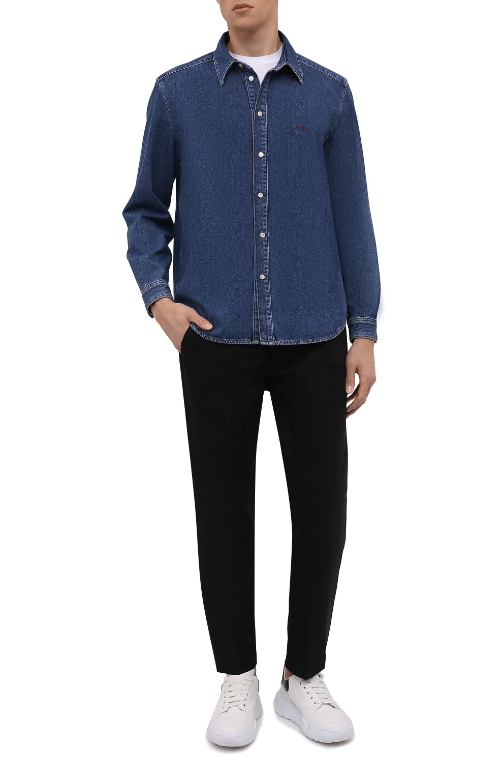 Джинсовая рубашка DIESEL, арт. A03534/0EGAI, фото 2