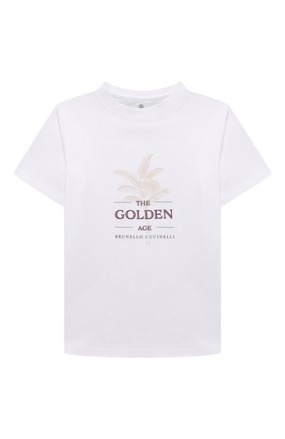 Хлопковая футболка BRUNELLO CUCINELLI, арт. B0B13T149C, фото 1