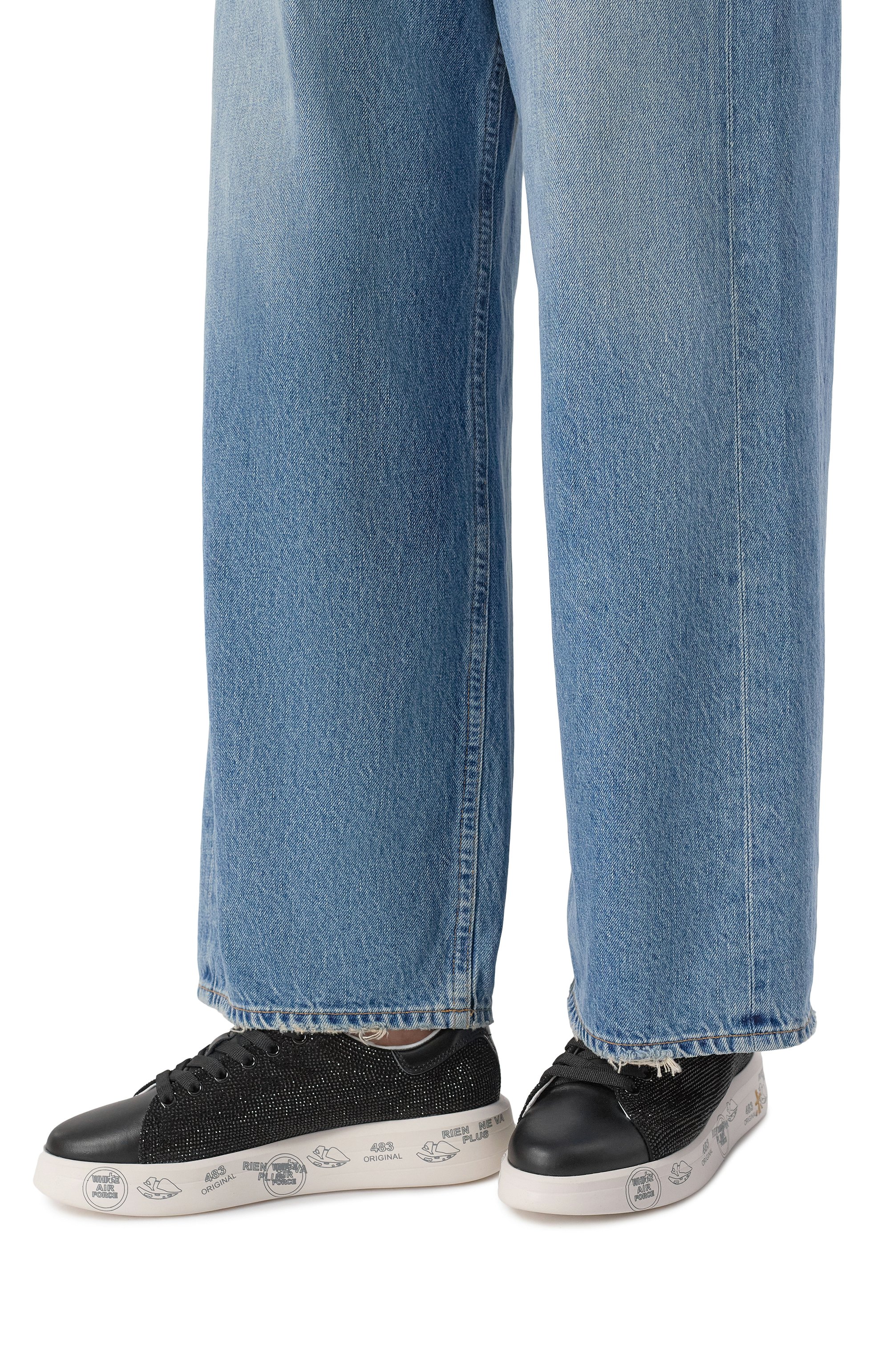 Комбинированные кеды belle PREMIATA, арт. BELLE/VAR 7813, фото 2