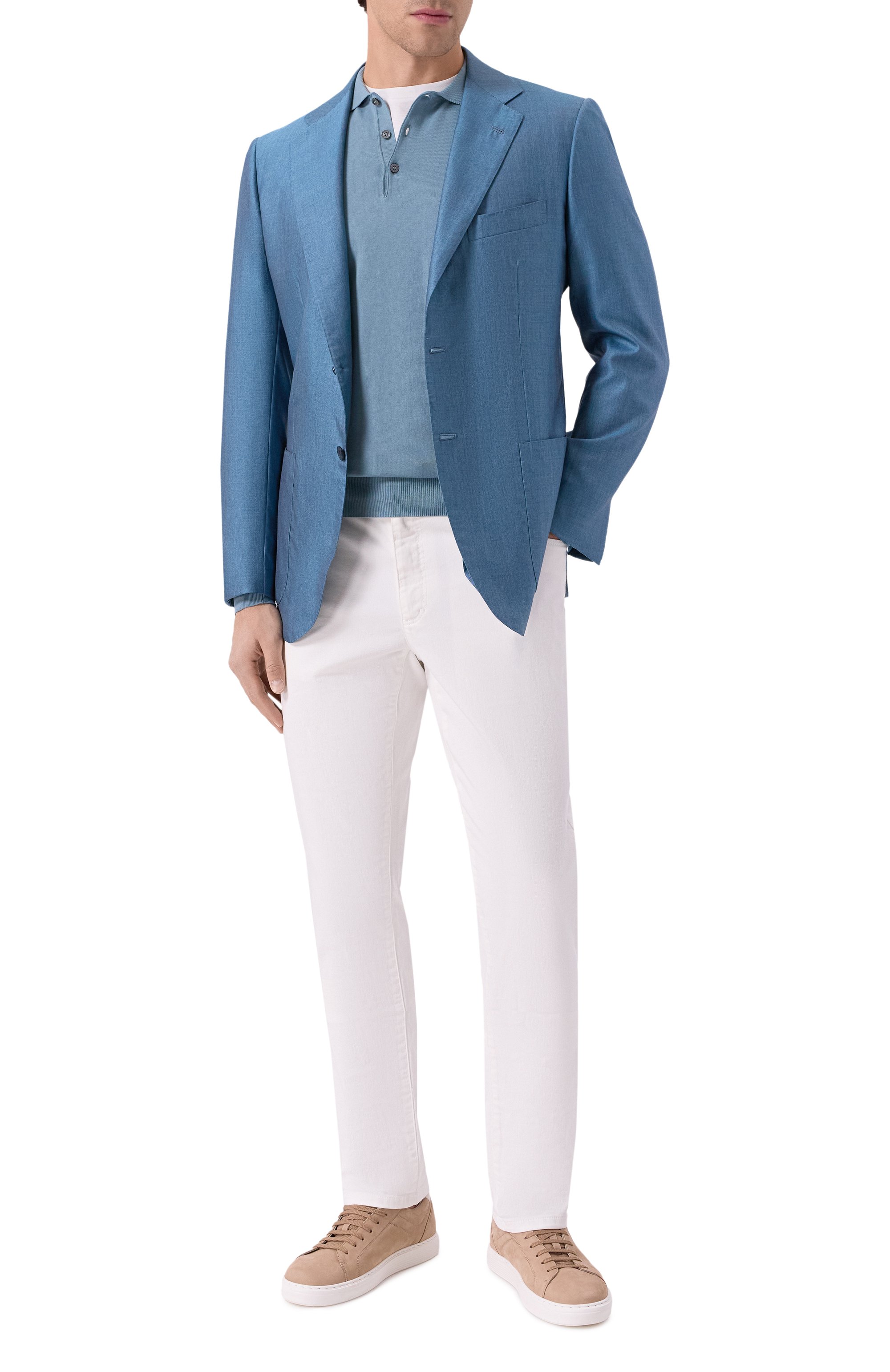 Пиджак из кашемира и шелка KITON, арт. UG81K06R17, фото 2