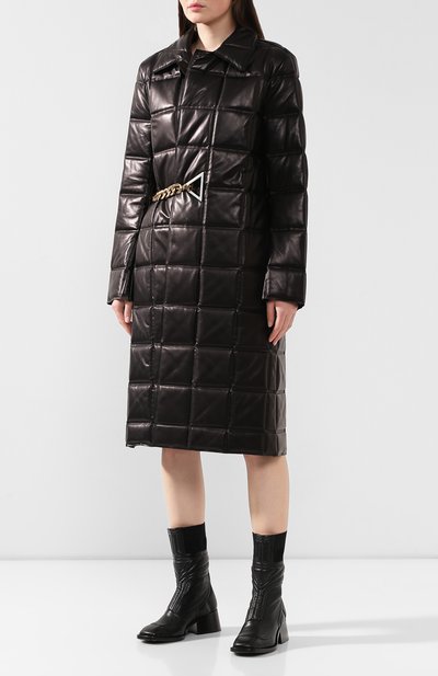 Кожаное пальто BOTTEGA VENETA, арт. 590293/VKFL0, фото 3
