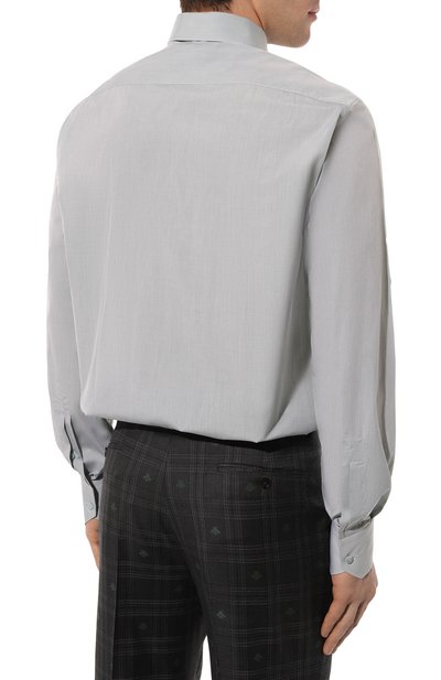 Хлопковая сорочка STEFANO RICCI, арт. MC003678/R122B, фото 5