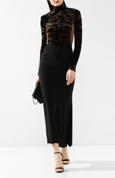 Бархатная водолазка PROENZA SCHOULER разноцветного цвета по цене 39950 руб., арт. R1844033-JYP43, фото 2 Бархатная водолазка PROENZA SCHOULER, арт. R1844033-JYP43, фото 2