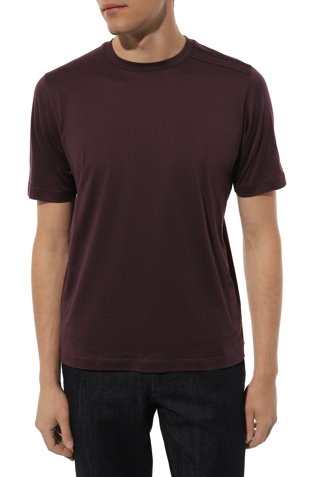 Хлопковая футболка ZILLI, арт. TSR001M0110VFST00, фото 3