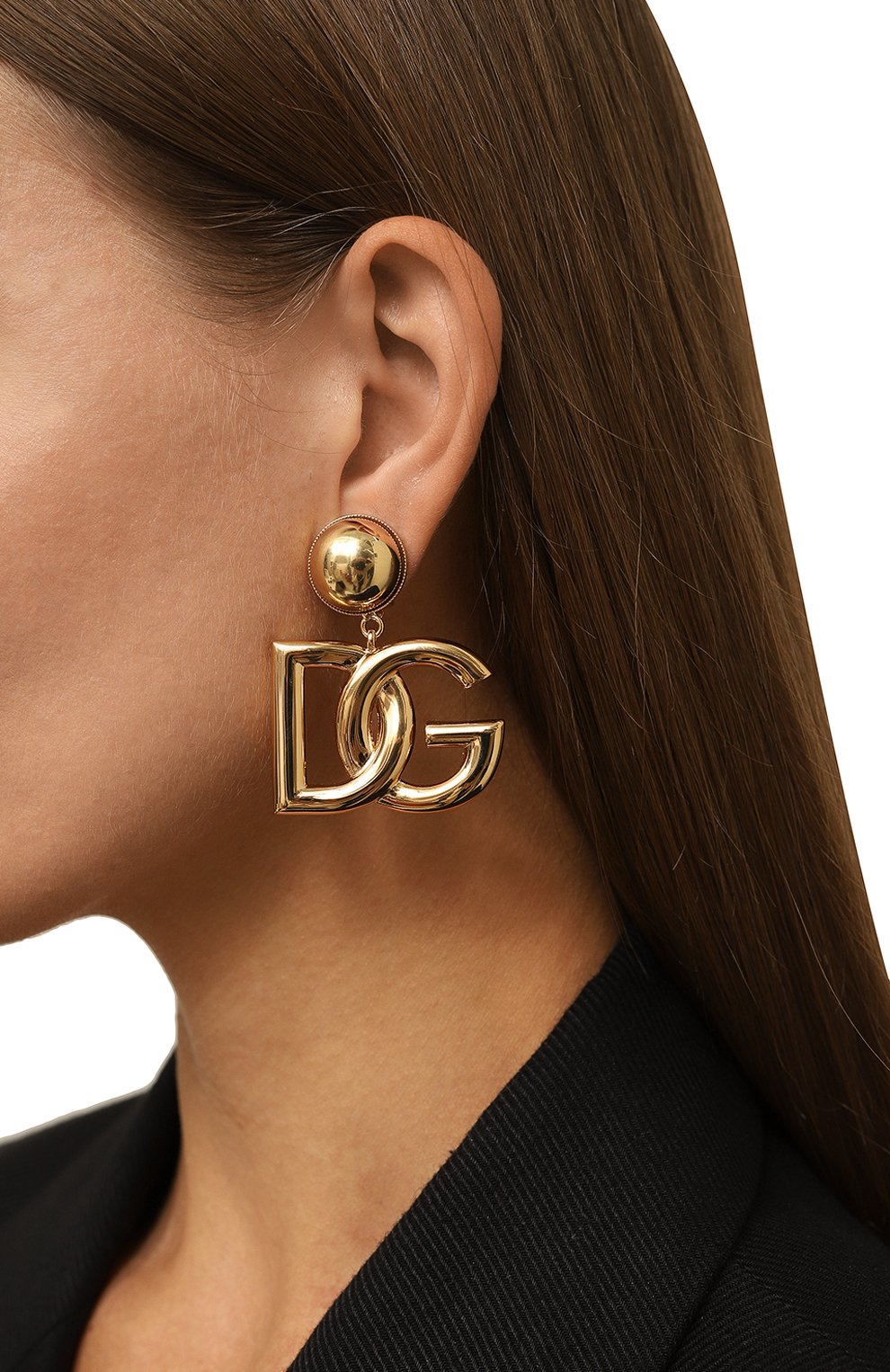 Клипсы DOLCE & GABBANA, арт. WEN6P2 W1111/G0LD, фото 2