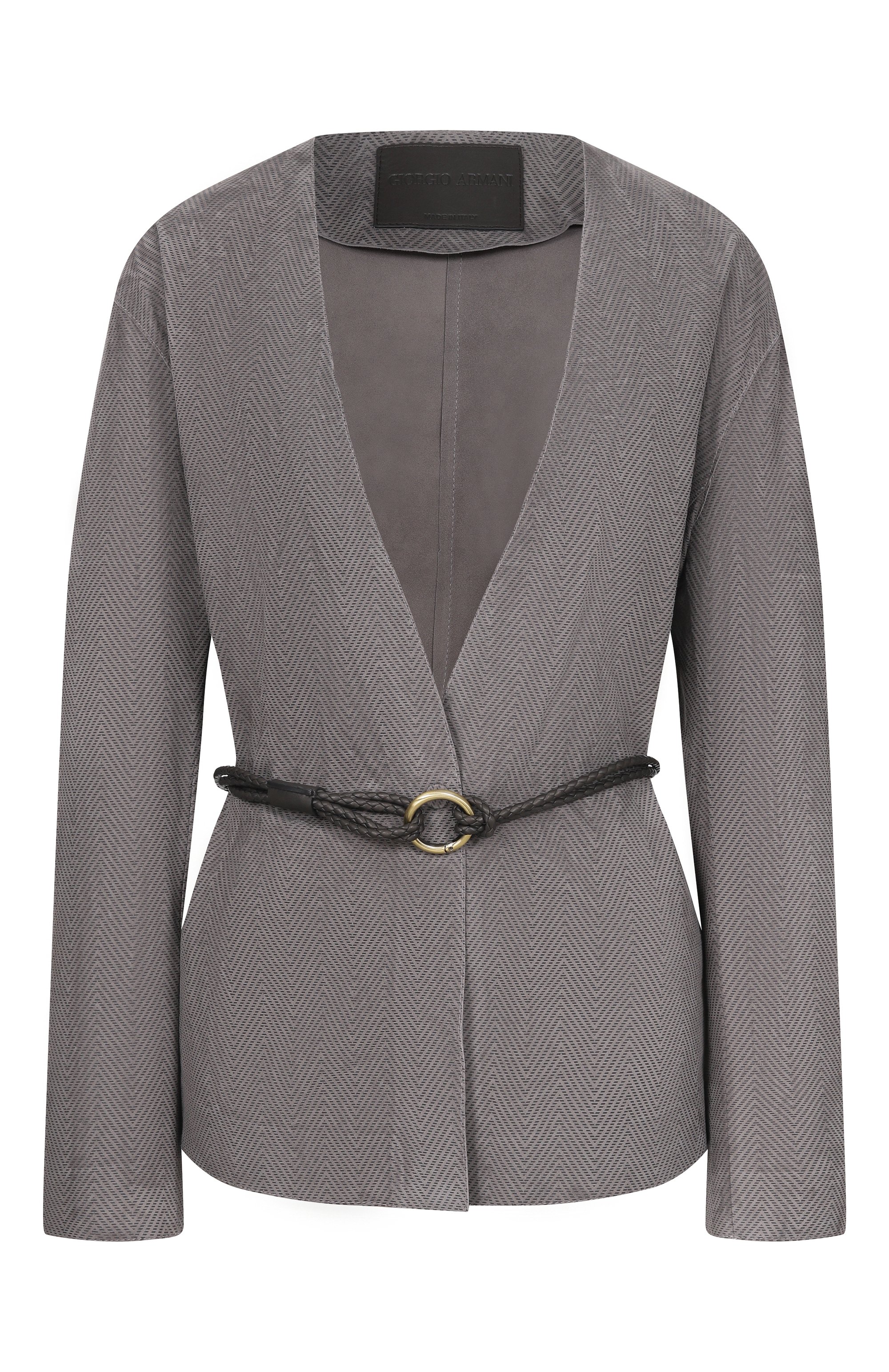 Замшевый жакет GIORGIO ARMANI, арт. GW003155/AF24751, фото 1