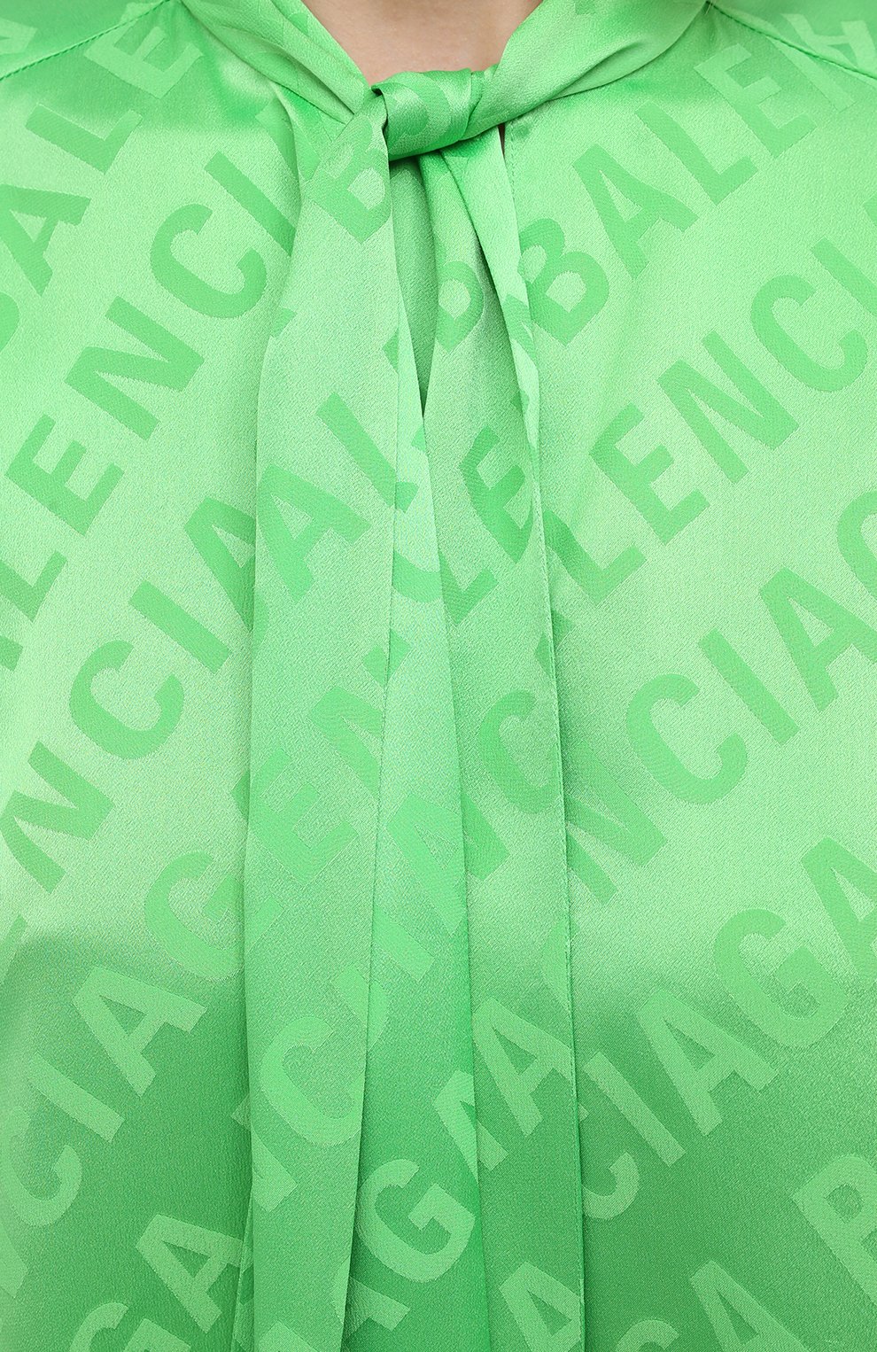 Шелковая блузка BALENCIAGA, арт. 595072/TIN05, фото 6
