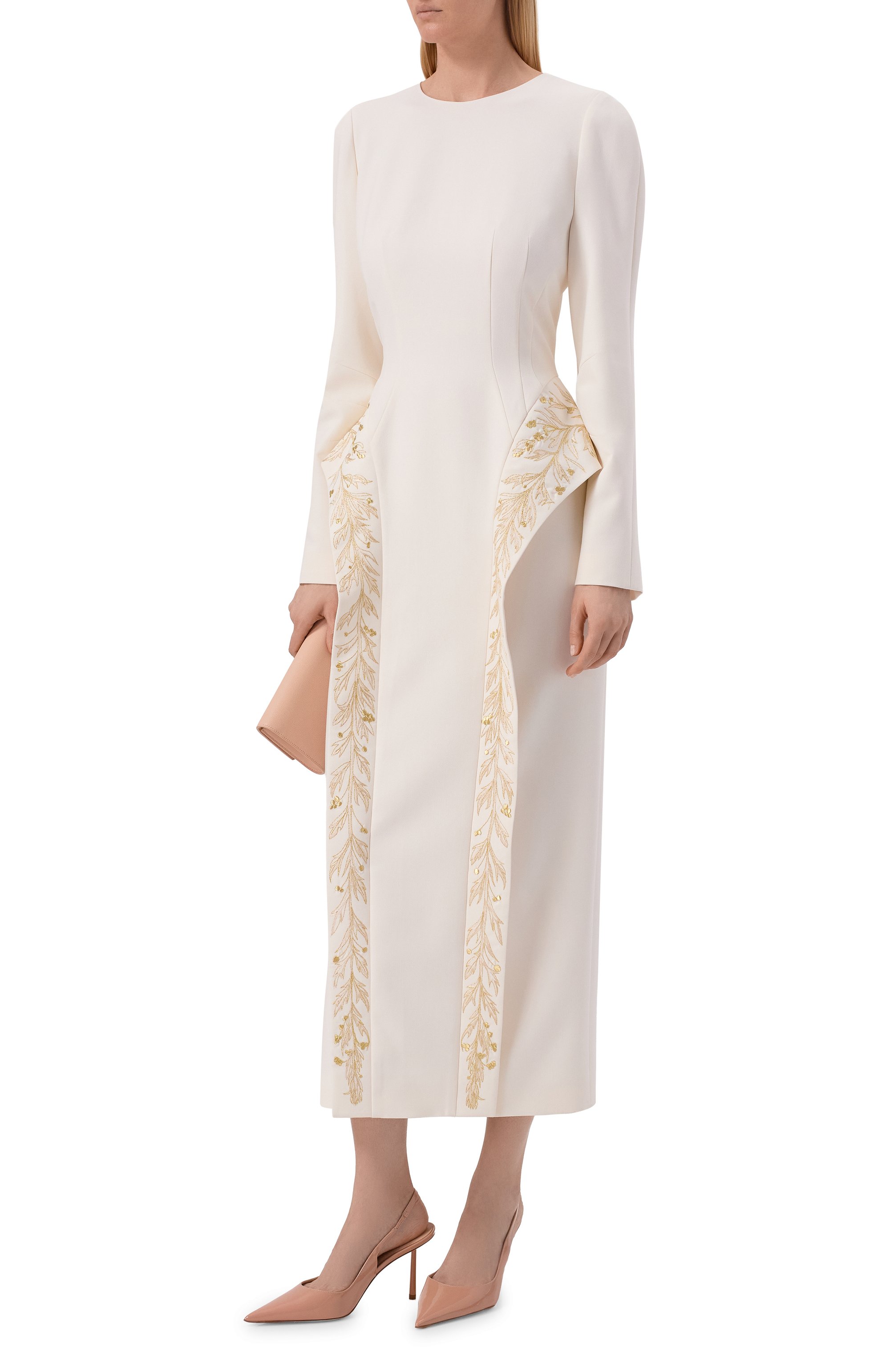 Платье LEFFERS кремового цвета по цене 271950 руб., арт. 22\2.52.45.16.02, фото 2 Платье LEFFERS, арт. 22\2.52.45.16.02, фото 2