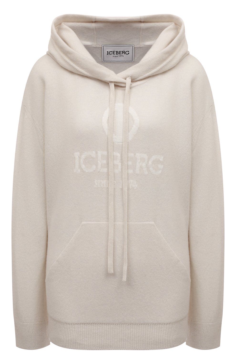Худи из шерсти и кашемира ICEBERG, арт. 22I I2P0/A025/7054, фото 1