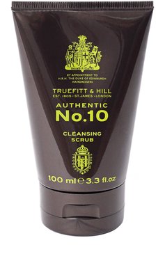 Мужское скраб для очищения кожи лица authentic no. 10 (100ml) TRUEFITT&HILL бесцветного цвета, арт. 1005 | Фото 1 (Тип продукта: Скрабы; Материал внутренний: Не назначено; Региональные ограничения белый список (Axapta Mercury): Не проставлено; Нос: Не проставлено; Назначение: Для лица; Статус проверки: Проверена категория)