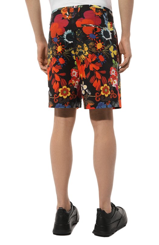 Хлопковые шорты Moschino Разноцветный, фото 4