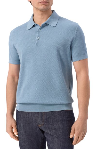 Хлопковое поло BRIONI, арт. UMR200/P0K15, фото 3