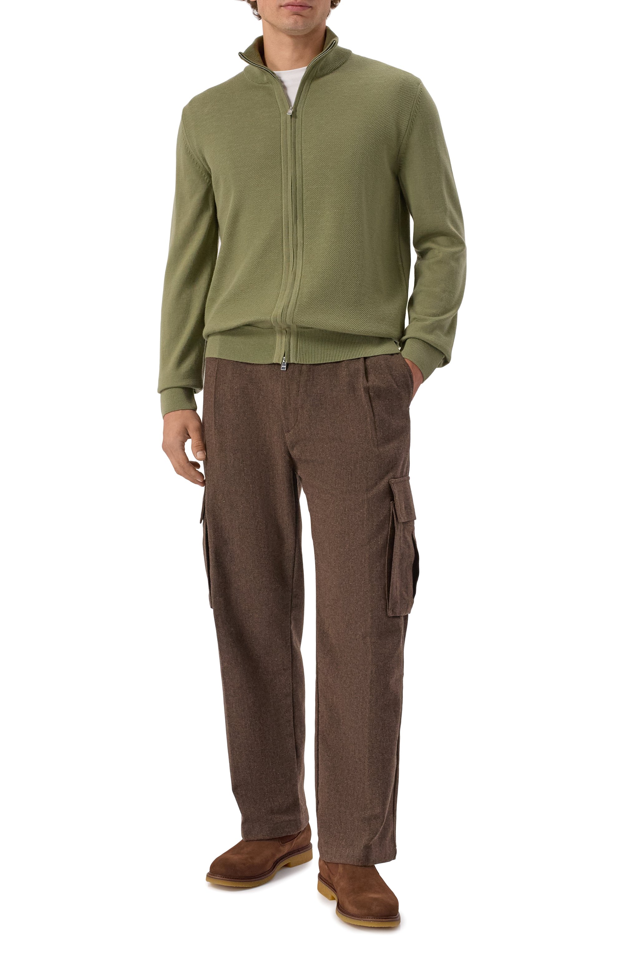 Шерстяной кардиган BOSS, арт. 50543153, фото 2