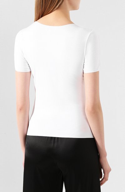 Футболка из вискозы  EMPORIO ARMANI, арт. 8N2M6A/2J85Z, фото 4