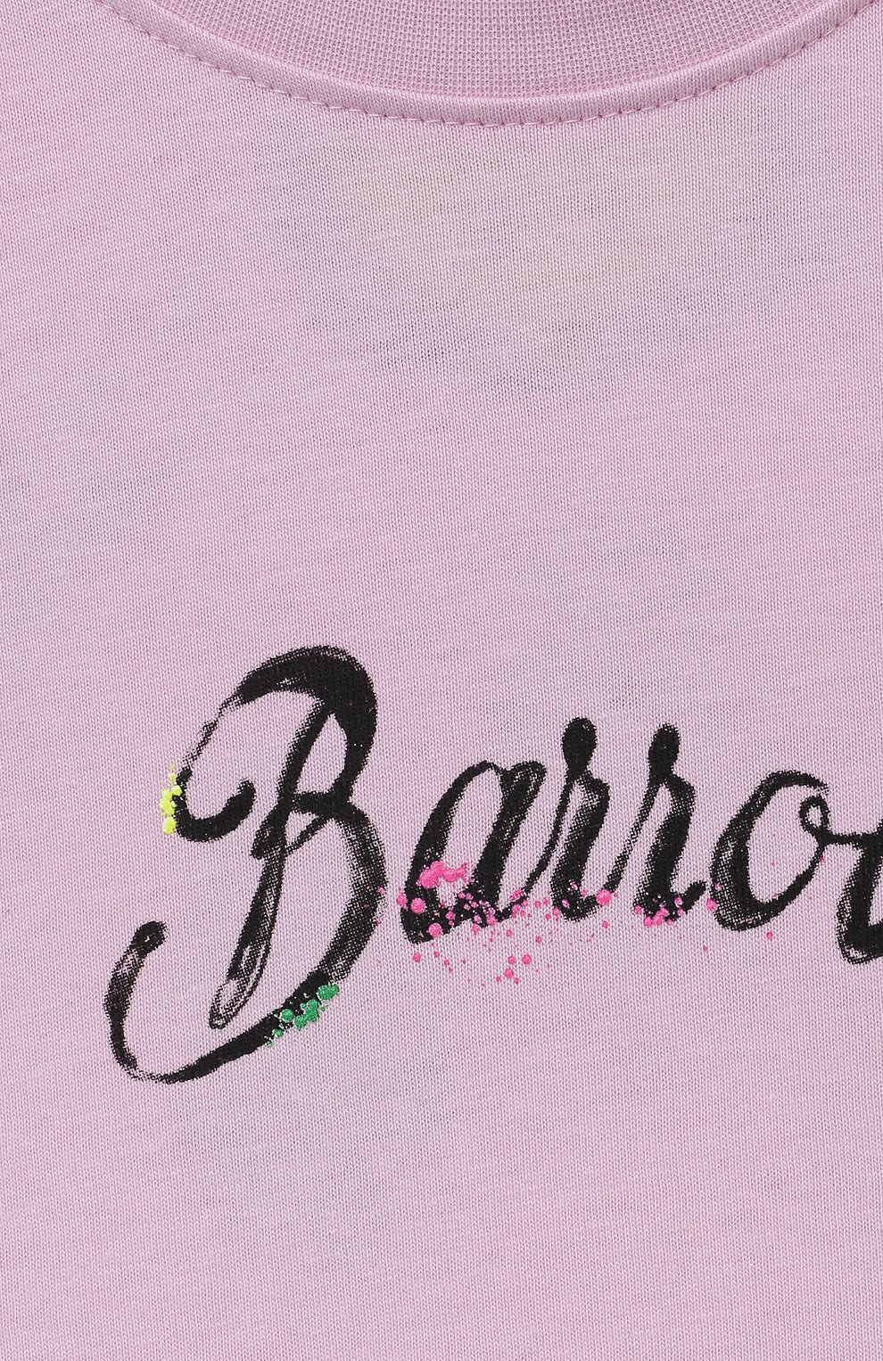 Хлопковая футболка BARROW, арт. S4BKJGTH124, фото 3