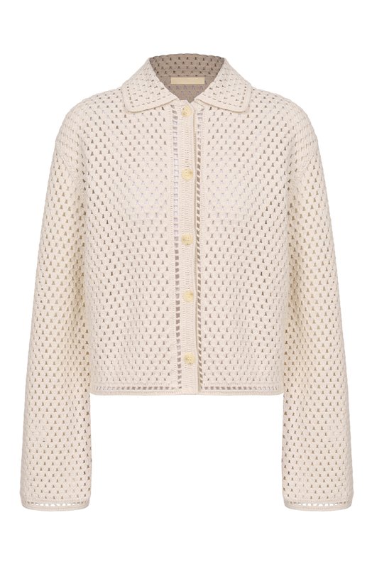 Хлопковый кардиган 12 STOREEZ 136942 Бежевый 136942