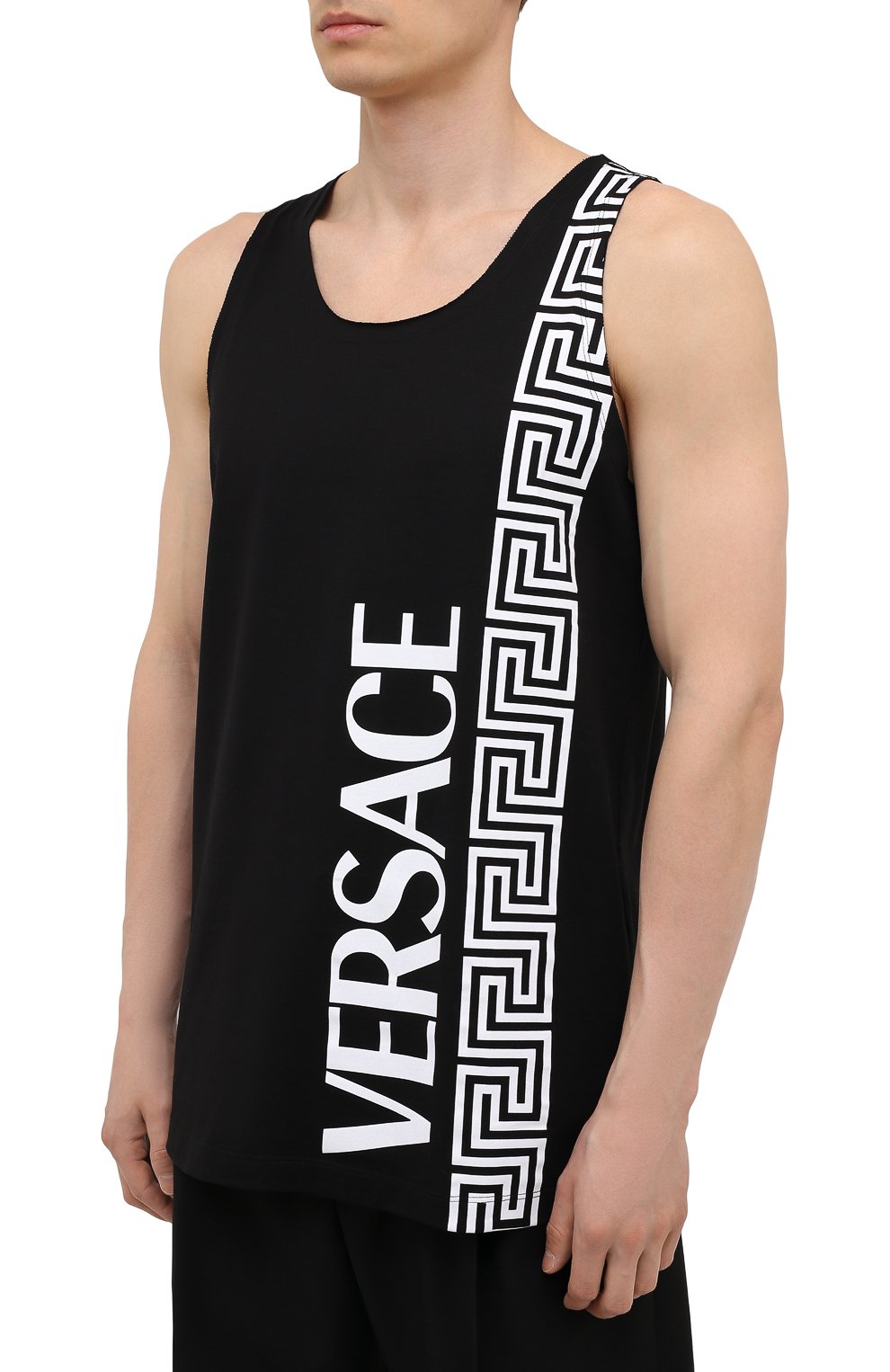 Хлопковая майка VERSACE, арт. 1001299/1A00933, фото 3