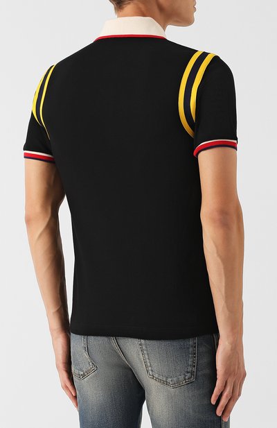 Хлопковое поло GUCCI, арт. 500971/X9M37, фото 4