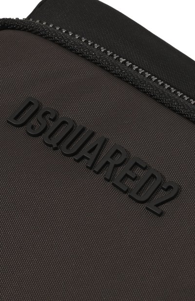 Сумка urban DSQUARED2 темно-зеленого цвета по цене 48600 руб., арт. CBM0048, фото 3 Сумка urban DSQUARED2, арт. CBM0048, фото 3