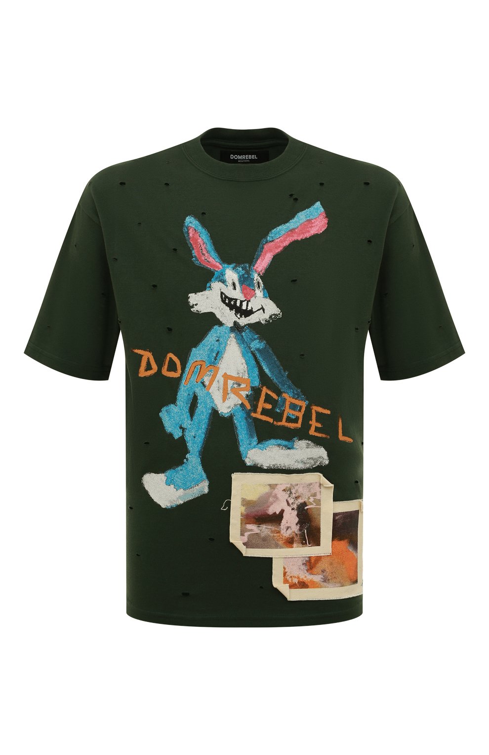 Хлопковая футболка DOMREBEL, арт. MRUFUS/T-SHIRT, фото 1