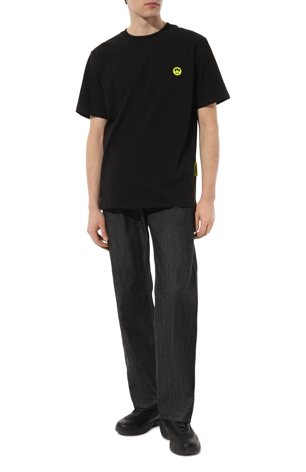 Хлопковая футболка BARROW, арт. S4BWMATH131, фото 2