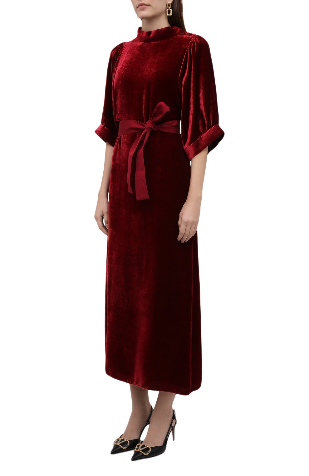 Платье из вискозы GIORGIO ARMANI, арт. 0WHVA060/T01I7, фото 3